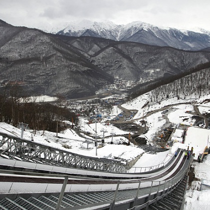 Входная группа Русские Горки, Комплекс для прыжков с трамплина \ Coaster, Complex of ski jumping. 